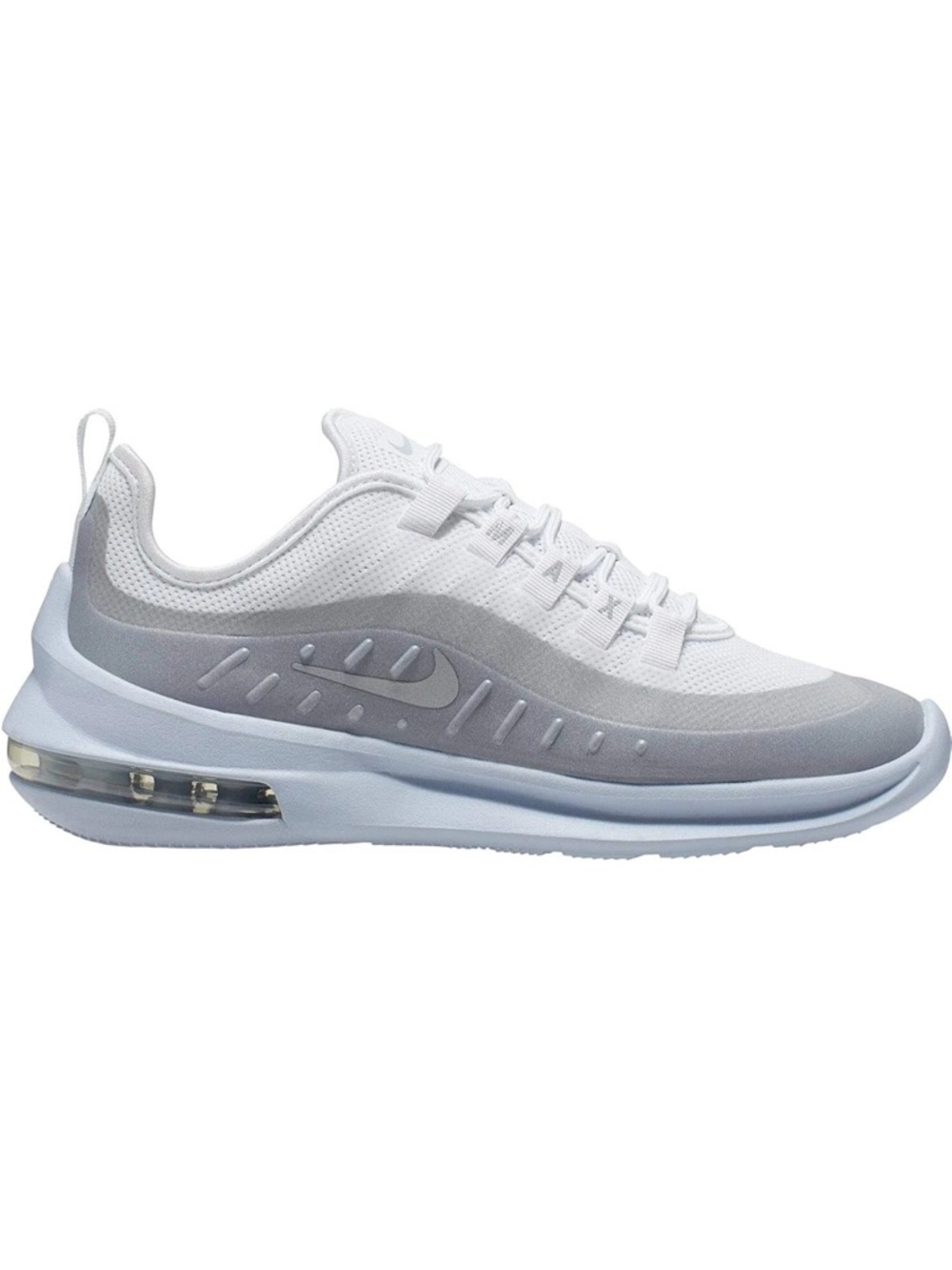 Women's Size 8 Nike Air Max
Axis Shoes White Metallic
Platinum
AA2168-106
